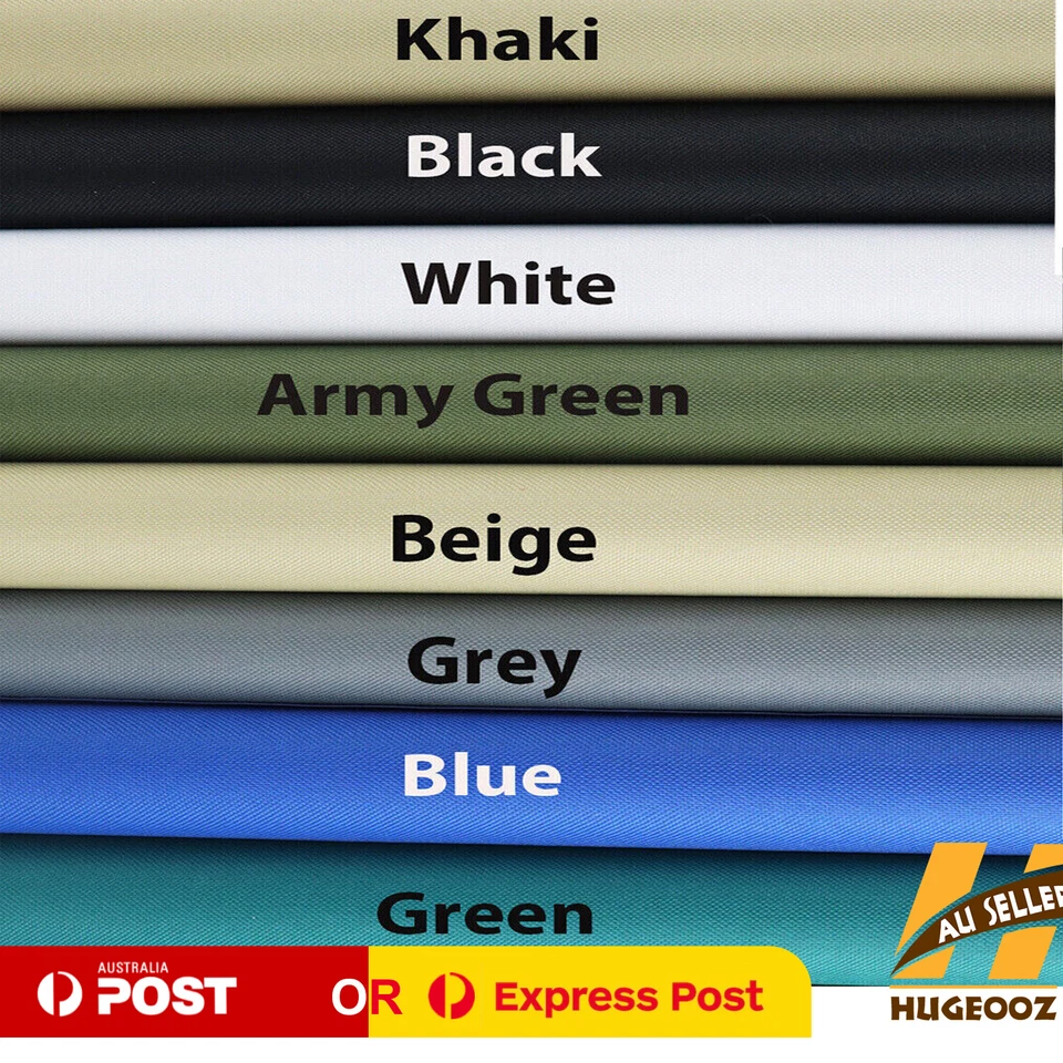 Waterproof Ripstop 600D Marine Canvas Fabric DIY Awning Canopy Cover Materials