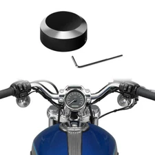 Triple Tree Top Upper Fork Nut Bolt Cap Cover Fits For Harley Sportster XL 09-13
