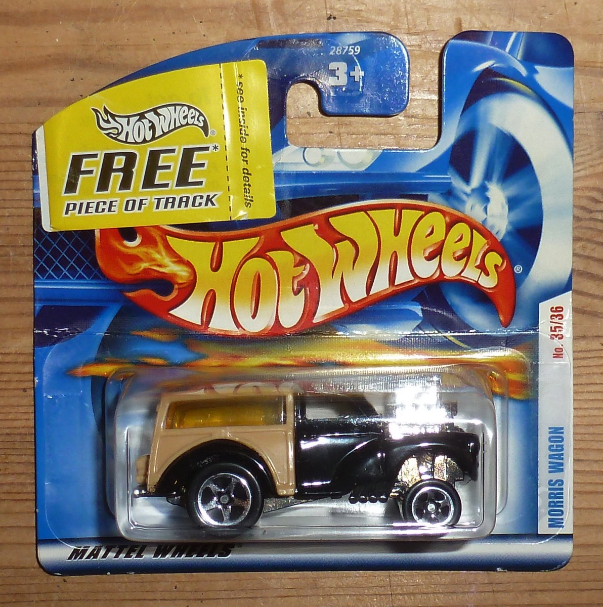 Hot Wheels 2001 Morris Wagon ミニカー Hot Wheels 2001 First Editions Morris Wagon Woodie Gasser