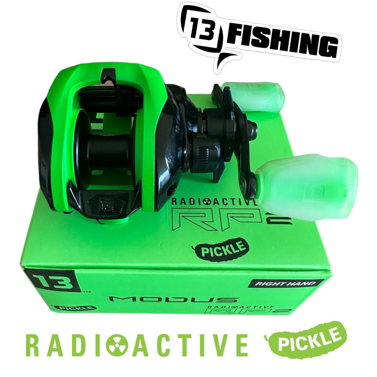 13 FISHING MODUS RP2 RADIOACTIVE PICKLE MODRP2-7.3:1 CASTING REEL