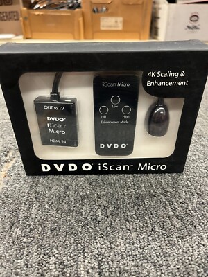 DVDO iScan Micro 4K Ultra HD Upscaler Video Processor NEW IN SEALED BOX