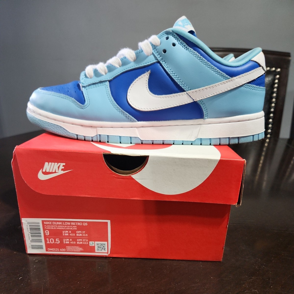 Size 9 - Nike Dunk Low Retro QS Argon | eBay display picture 2