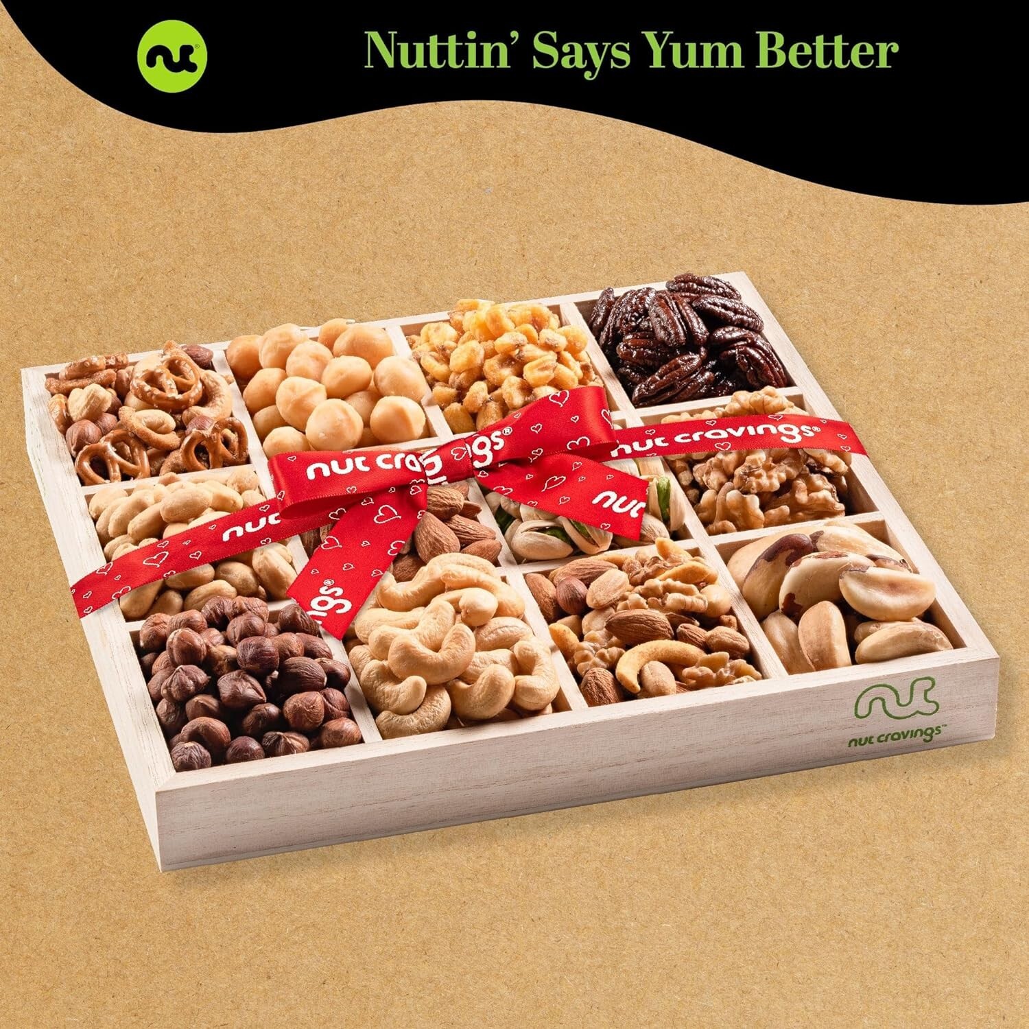 Nut Cravings Gourmet Collection Holiday Christmas Mixed Nuts Gift