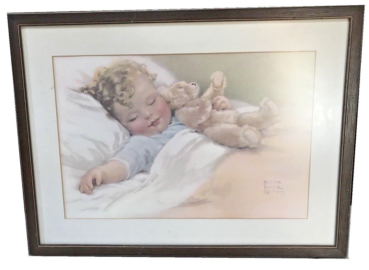 置物 BESSIE PEASE GUTMANN TWO SLEEPY HEADS BESSIE PEASE GUTMANN