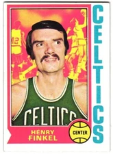 1974-75 Topps Basketball #118 Henry Finkel - Ex+