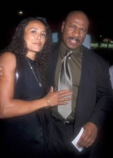 Ving Rhames and guest at Eyes Wide Shut LA Premiere Party at C- 1999 Old Photo 1