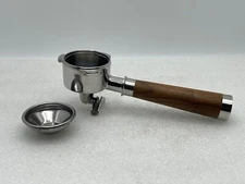 54mm Espresso Portafilter, Double Spout Coffee Portafilter by CrossCreek