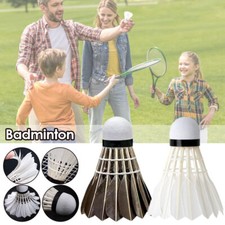 Badminton Ball Training Durable Shuttlecock Duck Feather Professional 6/12Pcs