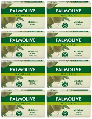 Palmolive Naturals Smooth Moisture Bar Soap, Aloe And Olive 8 BARS