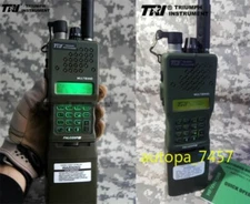 TRI AN/PRC 152 12.6V 15W Aluminum Shell Walkie Handheld Radio MBITR Multiband