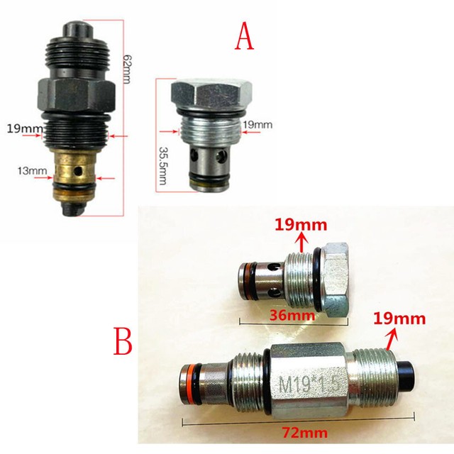 Car Lift Hoist Pressure Relief Pump Check Valve Oil Return Valve Repair