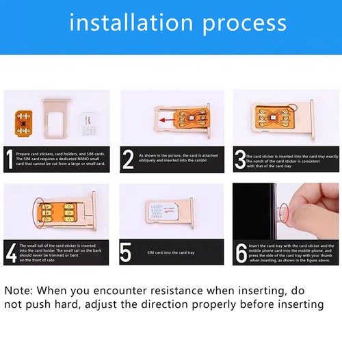 Usim 4G Pro Perfect Solution For phone Ultra Smart Decodable Chip to SIM Car _ha - Zdjęcie 6 z 7
