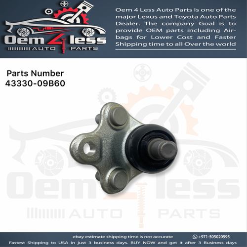 Toyota Highlander Front Suspension Ball Joint Right Side 202022 OEM