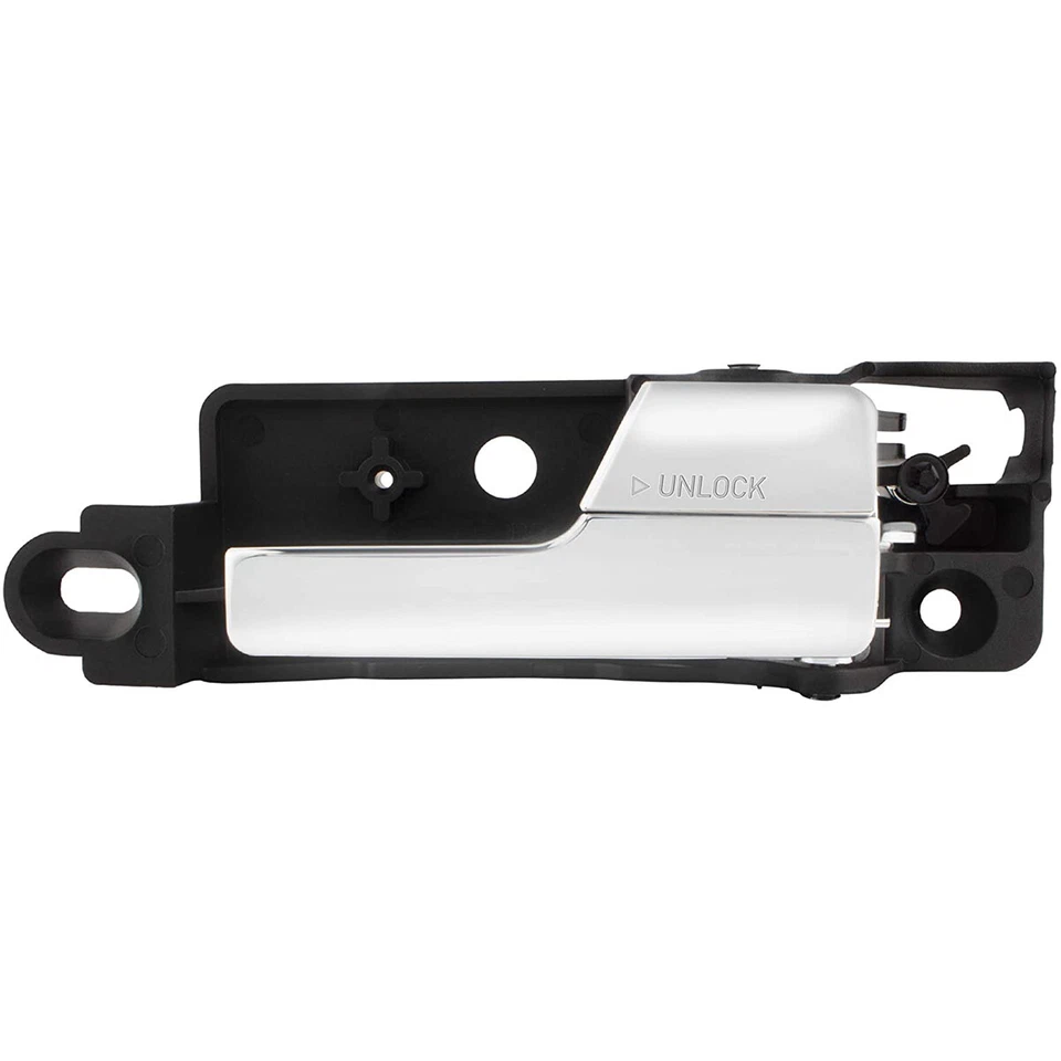 Manija de puerta interior cromada interior del pasajero trasero derecho para Ford Mercury Lincoln Foto 3 de 4