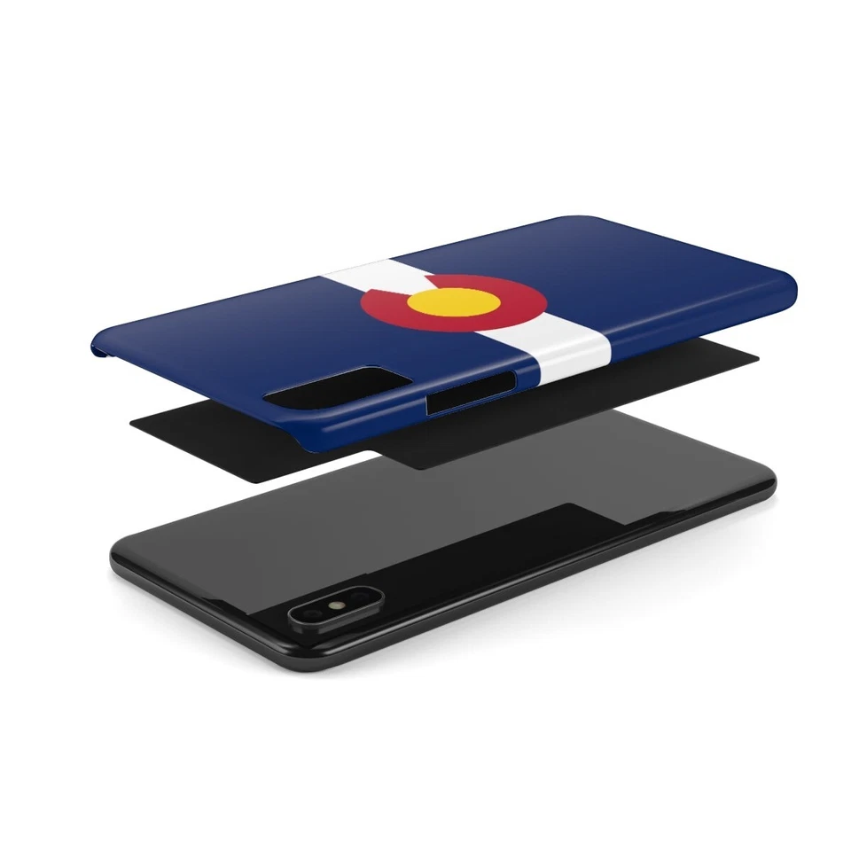 Funda de teléfono súper delgada con bandera del estado de Colorado Foto 4 de 4