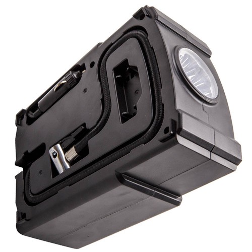 Compresor de aire portátil de alta resistencia inflador de neumáticos de automóvil bomba eléctrica automática 12 V - Imagen 4 de 10