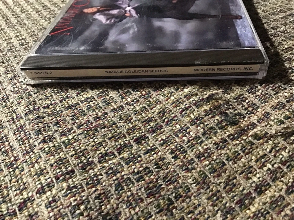 NATALIE COLE DANGEROUS 1985 CD OOP ATCO PRINT 9TRX Foto 4 de 4