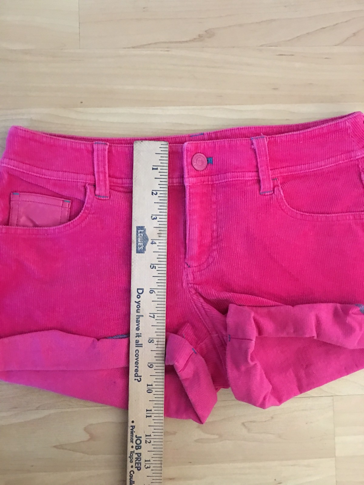 VERA WANG Princess Size 3 Corduroy Jeans Shorts RollUp Spandex 1 eBay