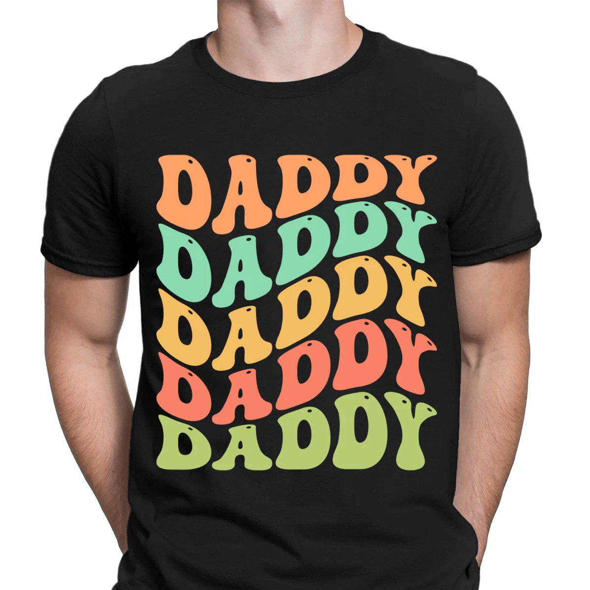 Daddy Best Dad Ever Fathers Day Funny Gift Novelty Mens T Shirts Tee Top NED