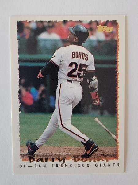 Topps Barry Bonds San Francisco Giants #100 Baseball Card | eBay
