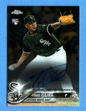 2018 Topps Chrome Rookie Autograph #TV Thyago Vieira White Sox