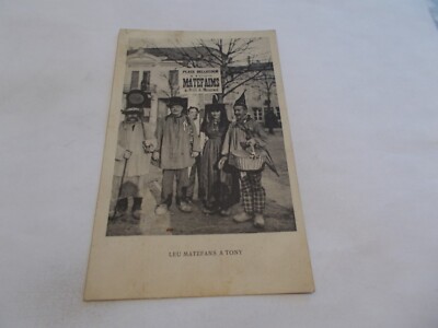 69 LYON RHONE LEU MATEFANS A TONY PLACE BELLECOUR SEHR ANIMIERTE KOSTÜME 1925