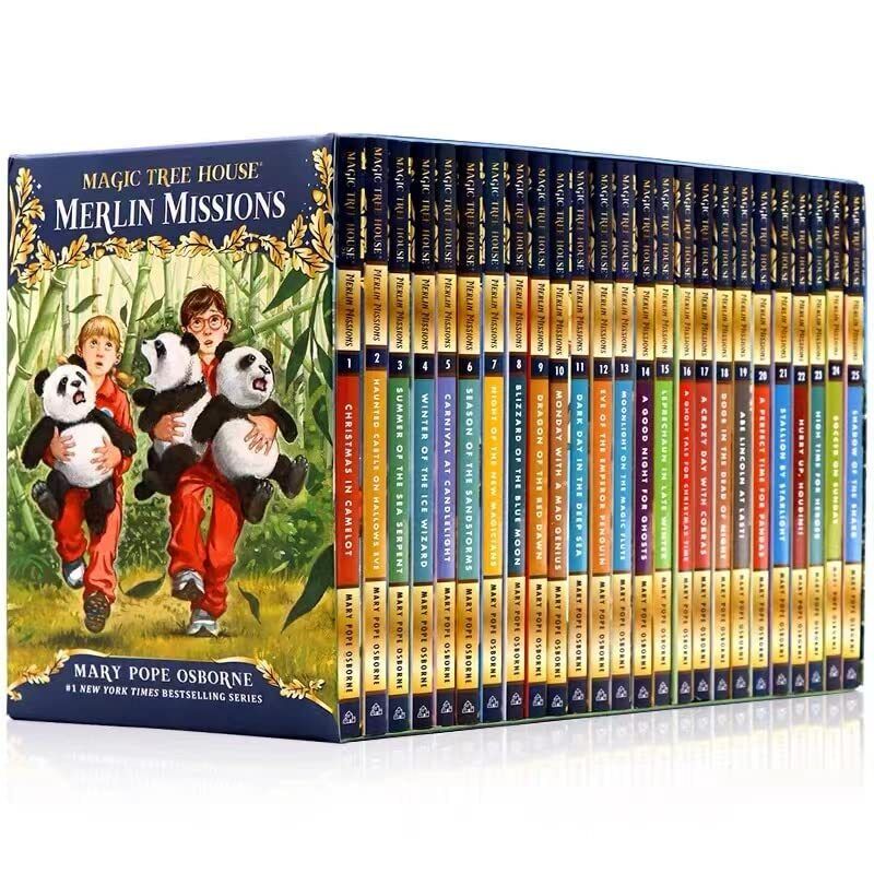 Magic Tree House Complete collection Merlin Missions 1-27 by Magic Tree House Complete collection Merlin Missions 1-27 by