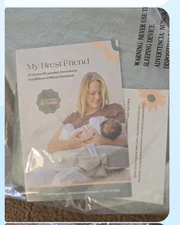 My Brest Friend - Gray Deluxe Nursing Pillow New  Breastfeeding Baby Supporter