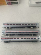 Bachmann Amtrak Railcar Set Power Unit And 2 Passenger Cars