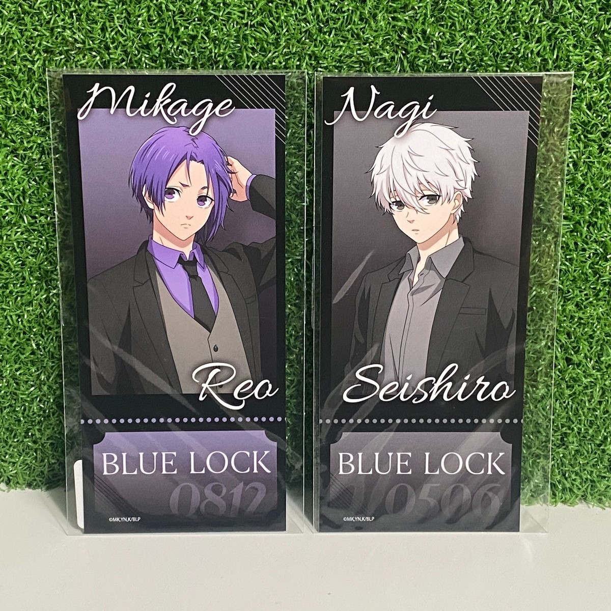 凪誠士郎　Black Suit Blue Lock Nagi Seishiro & Reo Mikage Black Suit Ver. Ticket Card