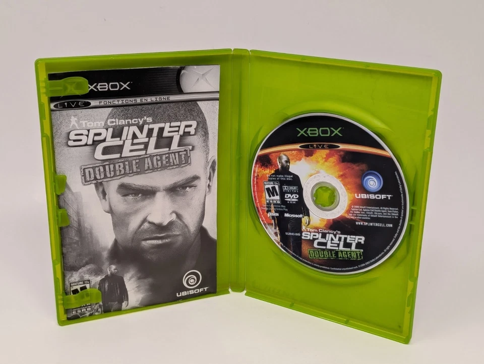 Tom Clancy's Splinter Cell Double Agent (Xbox OG, 2006) - CIB - Image 3 of 3
