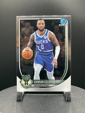 2025-26 Bowman Basketball CHROME BCV-81 Damian Lillard, Milwaukee Bucks