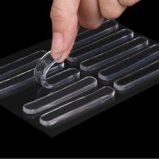 Clear Silicone Bumpers Self Adhesive Wall Furniture Protector