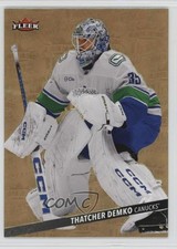 2025-26 Upper Deck Fleer Ultra Medallions Gold 51/200 Thatcher Demko #M-27
