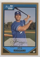 2007 Bowman Prospects Gold Justin Ruggiano #BP100 5sb
