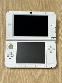 Very Good Nintendo 3DS LL Pink White Console Japanese Tested Working Japan