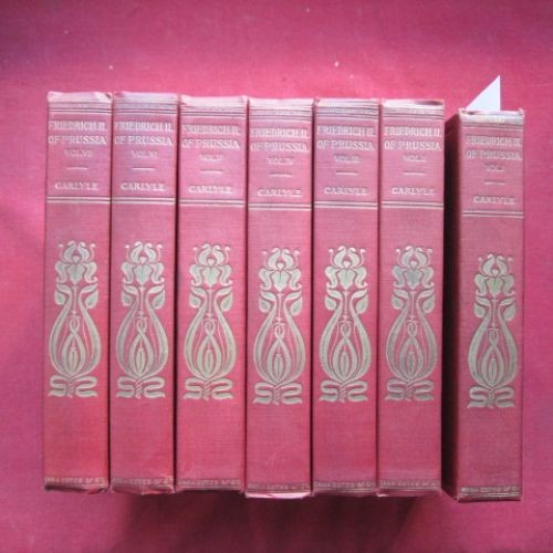 History of Friedrich II of Prussia. [7 vol.- complete] Carleyle, Thomas: - Picture 1 of 2