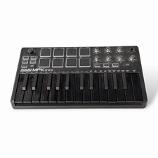 Akai Professional MPK Mini 8-Knob 25-Key USB MIDI 8 Pad Keyboard Controller Read