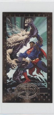 1994 SkyBox Superman: The Man of Steel Platinum Series Superman Doomsday #68 0b3