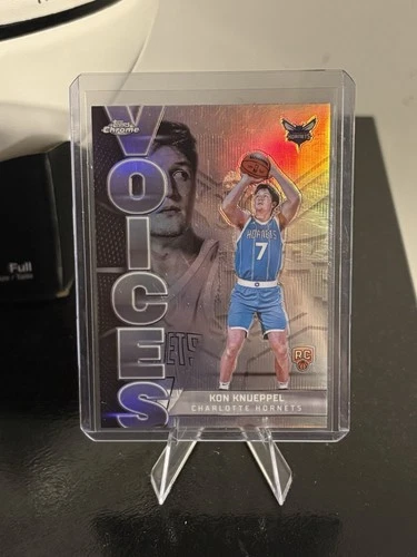 2025 Topps Chrome Kon Knueppel Refractors (RAW)