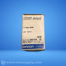 Omron D4A-1103N Rotary Gear Limit Switch FNOB