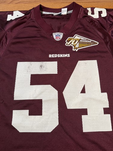 Reebok Washington Redskins 70th Trikot Gr. M Vintage 2002 Trotter Commanders 54 - Bild 4 von 10