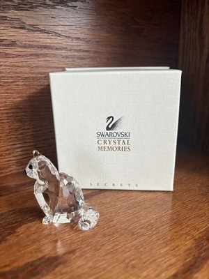 Swarovski Crystal ''Sitting Cat'' Figurine-Excellent Condition-