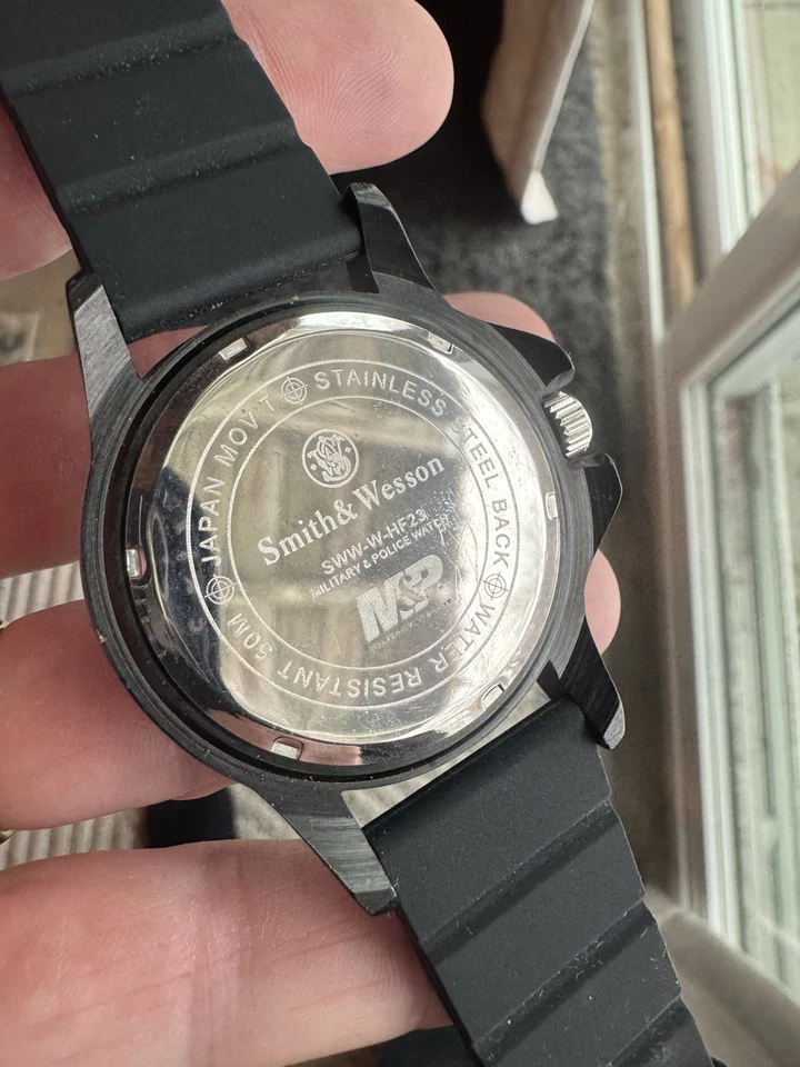 Reloj Hombre Smith And Wesson Batería Nueva M&P Foto 4 de 4