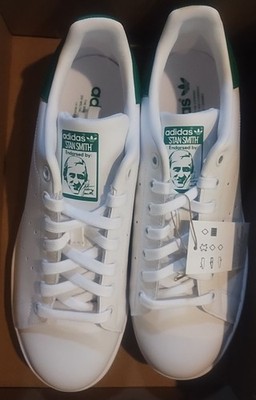 Adidas x Stan Smith M20324 Size 9.5 Men s White Green Shoes NEW w/Tag in BOX f/s