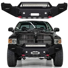 Vijay For 2002-2005 Dodge Ram 15002003-2005 Ram 2500 3500 Front Bumper Wlights