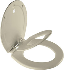 Nextstep2 Toilet Seat with Built-In Toddler Potty Training Seat, Slow Close, Eas