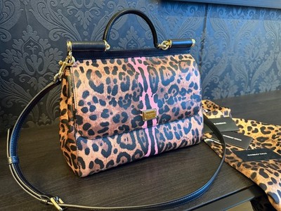Dolce & Gabbana Leopard Limited Edition Miss Sicily Bag
