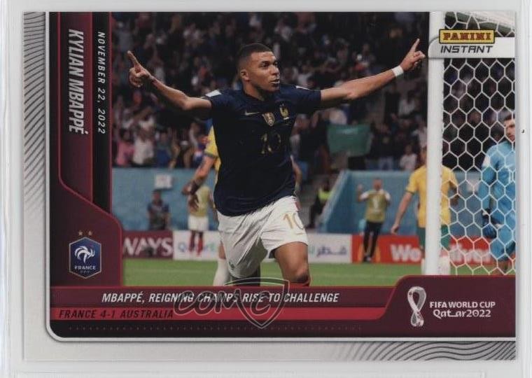 2022 Panini Instant FIFA World Cup Qatar /411 Kylian Mbappe #42 uk2