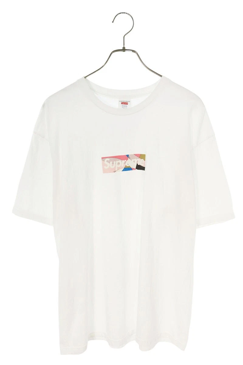T shirt Supreme Emilio Pucci taille XL 21SS Pucci Box logo Tee Pucci Box logo T